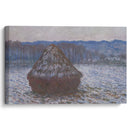 Stack of Wheat (1890) - Claude Monet - Canvas Print