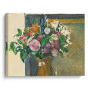 Fleurs Dans Un Vase Rouge (circa 1880-81) - Paul Cézanne - Canvas Print