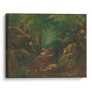 La Clairière (1866) - Gustave Courbet - Canvas Print