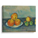 Les Pommes (1889-90) - Paul Cézanne - Canvas Print