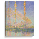 Poplars (1891) - Claude Monet - Canvas Print