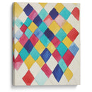 Farbstudie mit Rauten (1913) - Wassily Kandinsky - Canvas Print