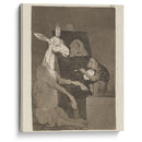 Ni mas ni menos. (Neither more nor less.) (1796-1797) - Francisco de Goya - Canvas Print