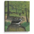 The Woods Of Boulogne (1921) - Félix Vallotton - Canvas Print
