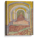 Corridor in the Asylum (1889) - Vincent van Gogh - Canvas Print
