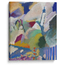 Murnau with church I (1910) - Wassily Kandinsky - Canvas Print