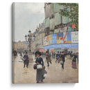 Paris,rue du Havre (c. 1882) - Jean Béraud - Canvas Print