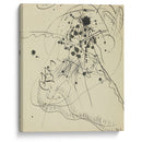 Drawing after ‘Blauer Fleck (1913) - Wassily Kandinsky - Canvas Print