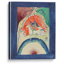 Design for the cover of the almanac ‘The Blue Rider’ (1911) - Wassily Kandinsky - Canvas Print