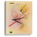 Kleines Warm (1928) - Wassily Kandinsky - Canvas Print