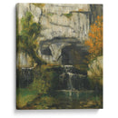 La Source Du Lison - Gustave Courbet - Canvas Print