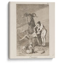 Ensayos. (Trials.) (1796-1797) - Francisco de Goya - Canvas Print