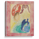 Design for the cover of the almanac ‘The Blue Rider’ VI (1911) - Wassily Kandinsky - Canvas Print