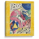 Design for the cover of the almanac ‘The Blue Rider’ (1911) - Wassily Kandinsky - Canvas Print