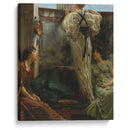 Who Is It - Lawrence Alma-Tadema - Canvas Print