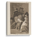 Nadie se conoce. (Nobody knows himself.) (1796-1797) - Francisco de Goya - Canvas Print