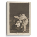 Mala noche. (A bad night.) (1796-1797) - Francisco de Goya - Canvas Print