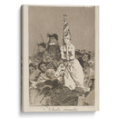 Nohubo remedio. (Nothing could be done about it.) (1796-1797) - Francisco de Goya - Canvas Print