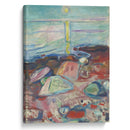 Moonlight on the Beach (1904) - Edvard Munch - Canvas Print