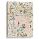 Arbeiderscene (Ca. 1930) - Edvard Munch - Canvas Print
