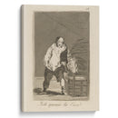 Ysele quema la Casa. (And his house is on fire.) (1796-1797) - Francisco de Goya - Canvas Print