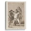 Está Umd. …pues, Como digo…eh! Cuidado! si no! (You understand…well, as I say…eh! Look out! otherwise…) (1796-1797) - Francisco de Goya - Canvas Print