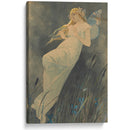Elfe mit Irisblüten (Ca. 1885-1890) - Alphonse Mucha - Canvas Print