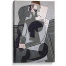 Portrait of Josette Gris (1916) - Juan Gris - Canvas Print