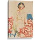 Kvinneakt (1925-1930) - Edvard Munch - Canvas Print