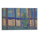 Beach Landscape with Trees and Boats (1905–06) - Edvard Munch - Canvas Print