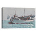 Taking on Wet Provisions (Schooner Marked Newport, K. W.) (1903) - Winslow Homer - Canvas Print