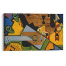 Still Life with a Guitar (1913) - Juan Gris - Canvas Print