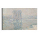 Glaçons, Effet Blanc (1893) - Claude Monet - Canvas Print