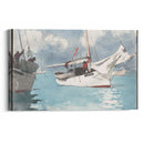 Fishing Boats, Key West (1903) - Winslow Homer - Canvas Print
