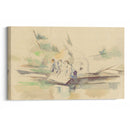 Laveuses (circa 1880) - Paul Cézanne - Canvas Print