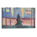 Beach Landscape with Trees and Boats (1905–1906) - Edvard Munch - Canvas Print