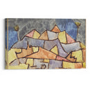 Strenge Gebirgsform (Kristallines Gebirge) (1924) - Paul Klee - Canvas Print