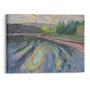 Waves Against The Shore (1911–12) - Edvard Munch - Canvas Print