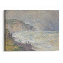 Heavy Sea at Pourville (1897) - Claude Monet - Canvas Print