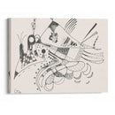 Zeichnung zur ‘Voisinage’ (Drawing for ‘Neighborhood’) (1939) - Wassily Kandinsky - Canvas Print