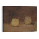 Still Life with Two Apples (ca. 1880) - Édouard Manet - Canvas Print