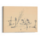 Zeichnung zum gelben Hafen (1921-1926) - Paul Klee - Canvas Print