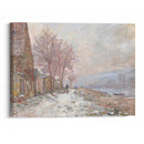 Lavacourt, l’hiver (1879) - Claude Monet - Canvas Print