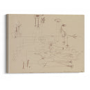 Drawing For Bird Islands (1921) - Paul Klee - Canvas Print