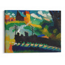 Railway near Murnau (1909) - Wassily Kandinsky - Canvas Print