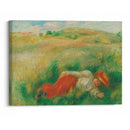 Femme Couchée Dans L’herbe - Pierre-Auguste Renoir - Canvas Print