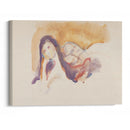 Liggende akt (1919-1924) - Edvard Munch - Canvas Print