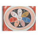 Evolution, No. 15, Group IV, The Seven-pointed Stars (1907) - Hilma af Klint - Canvas Print