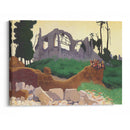 The Church of Souain (1917) - Félix Vallotton - Canvas Print