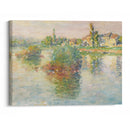 La Seine à Lavacourt (1879) - Claude Monet - Canvas Print